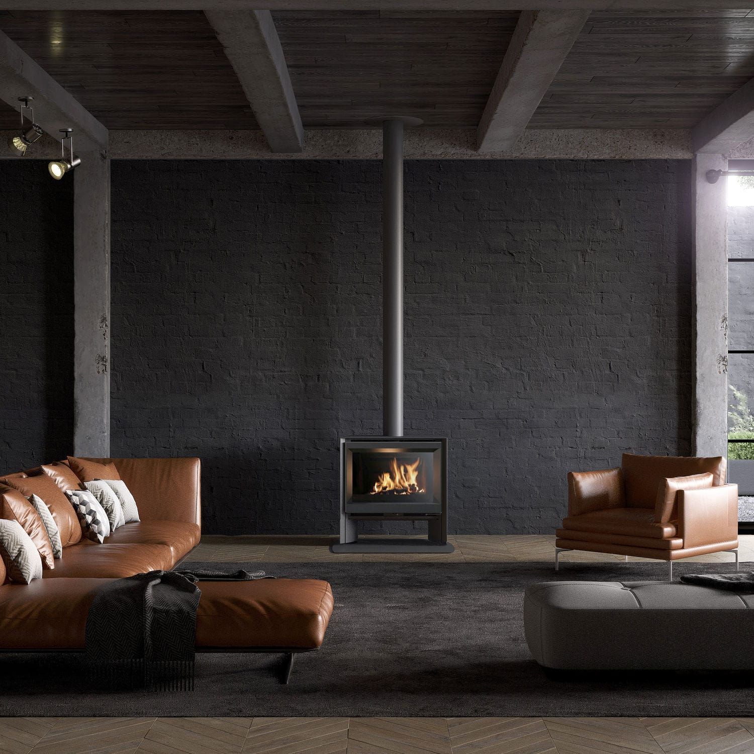 Texte Odoo et bloc d'image