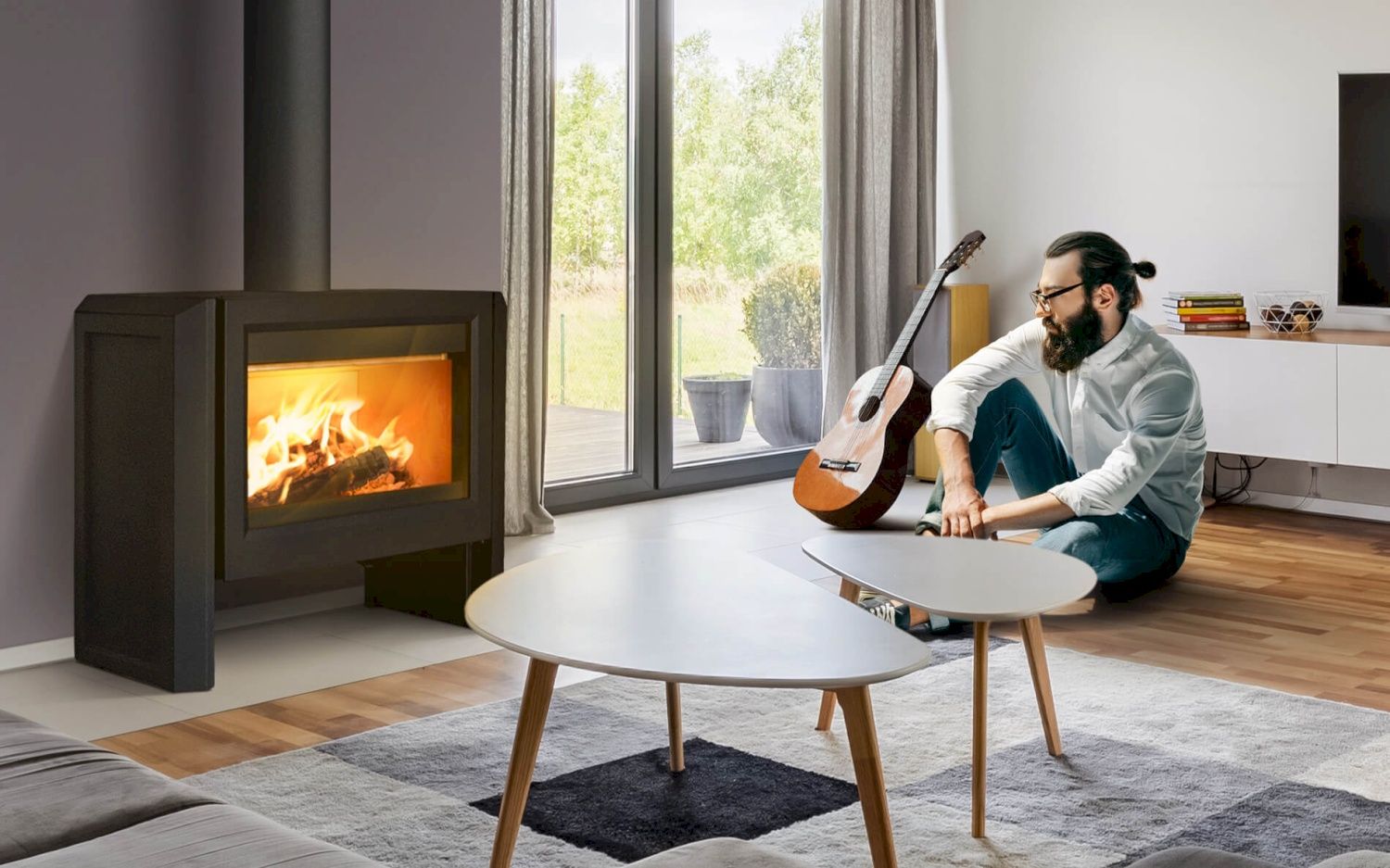 Texte Odoo et bloc d'image