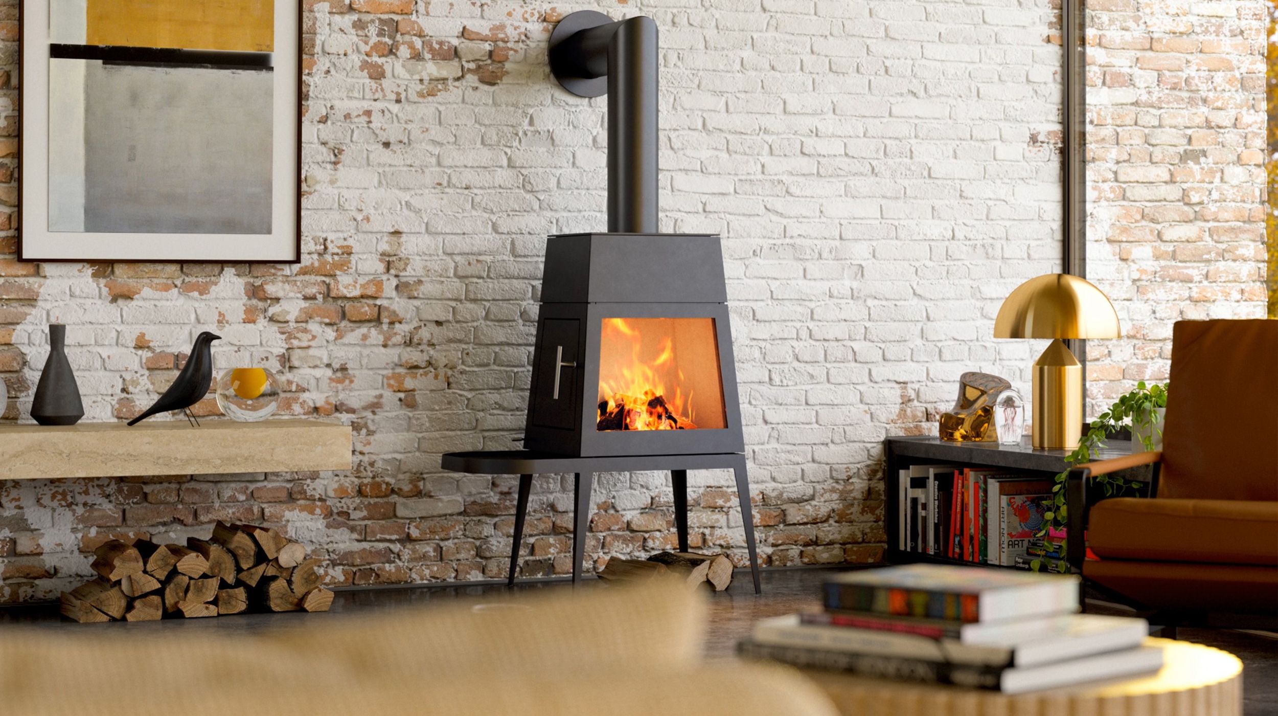 Texte Odoo et bloc d'image