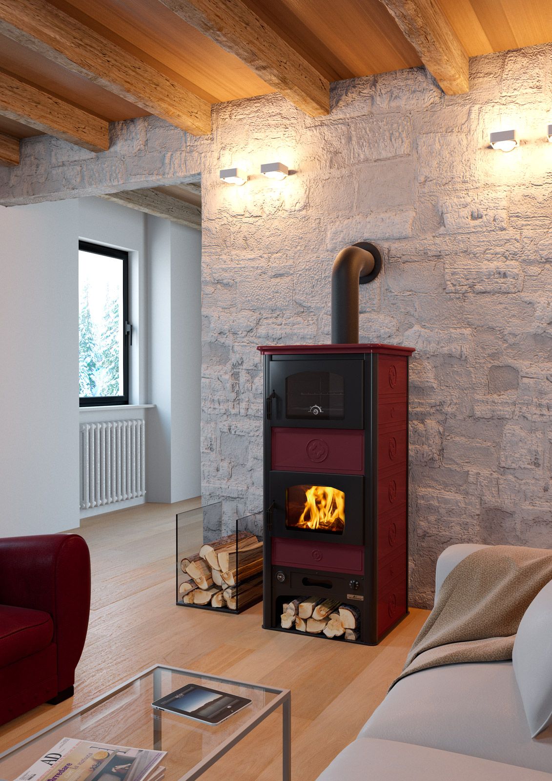 Texte Odoo et bloc d'image